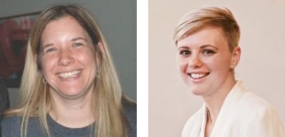 Researchers Dr. Karen Blair and Dr. Kathryn Bell