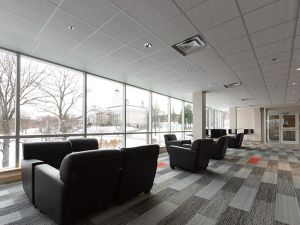 The McCain Commons in the new Huestis Innovation Pavilion