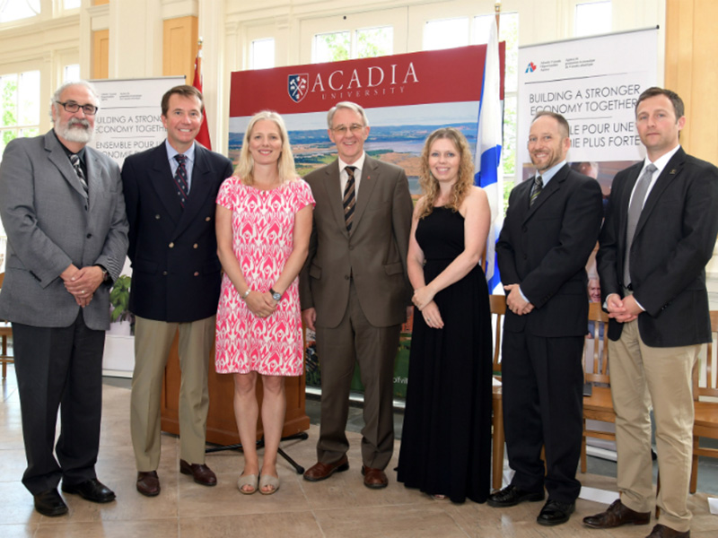 Acadia researcher receives $3M in innovation funding from ACOA