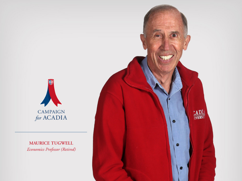 Maurice Tugwell Campaign for Acadia