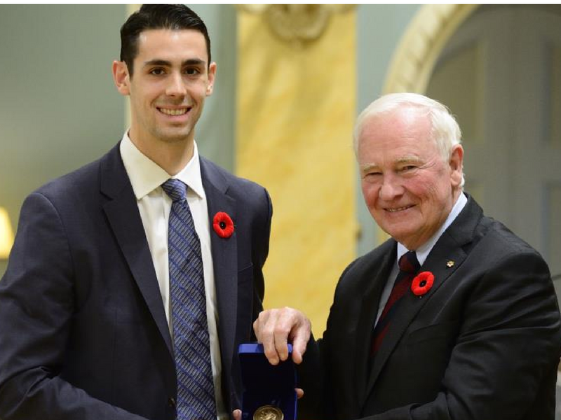 Geoff Schemitsch awarded Governor General’s Academic All-Canadian Commendation