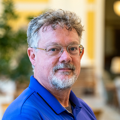 Headshot portrait of David Duke