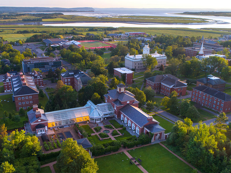 Aerial View of Acadia