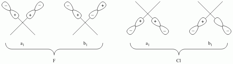 Square Planar SALCs (C2v)